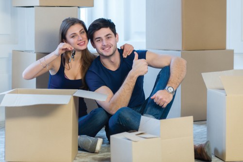 Professional packing services for a Hampstead home move