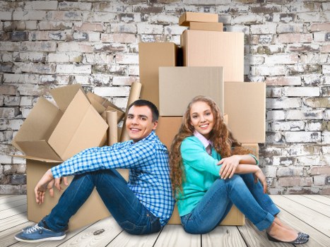 Removals van for flats and offices in Hampstead