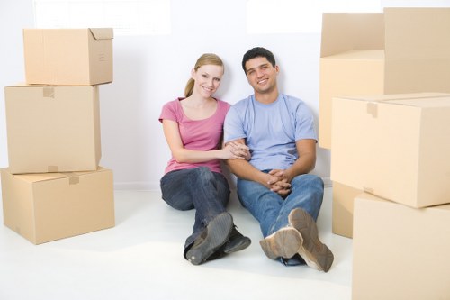 Professional moving van for Hampstead home and office moves