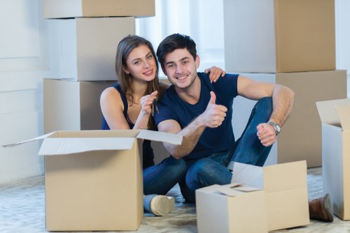 Local Hampstead man and van service for home and office moves