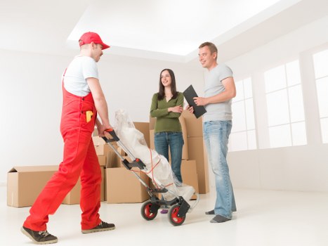 Van transport for flat and office removals in Hampstead