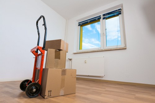 Apartment moving service in Hampstead with stair access