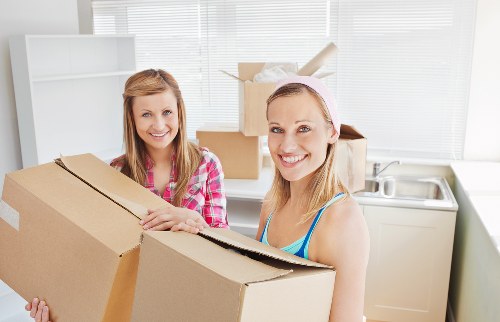 Truck loading for a Hampstead flat or house removal